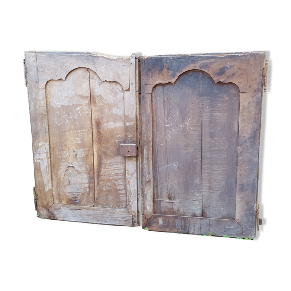 Paire de portes anciennes XVIIIéme/XIXème siècle