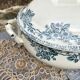 Earthenware soup tureen Ets Debray service Guadeloupe