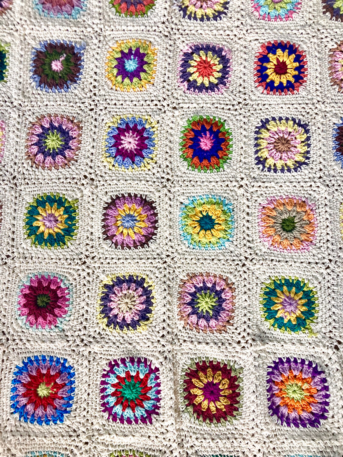 Crochet cover - handmade -