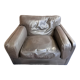 Fauteuil design en cuir