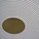 Vintage aluminum  hanging brushed ERCO - Germany s 1970
