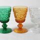 Vintage Clear Stem Glass Arabesque / Wine Goblet Baccarat / France / 1840s