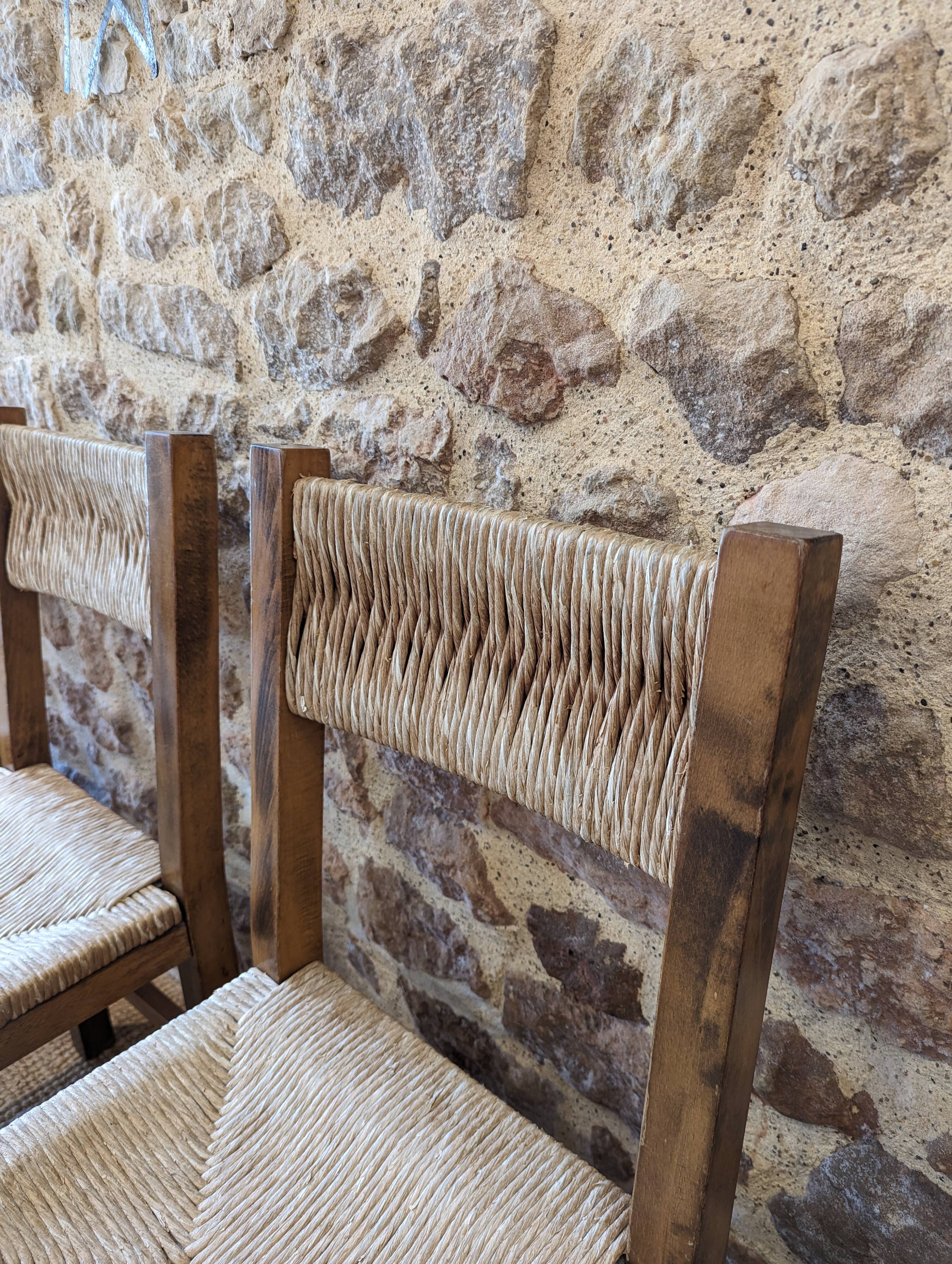Chaises brutaliste