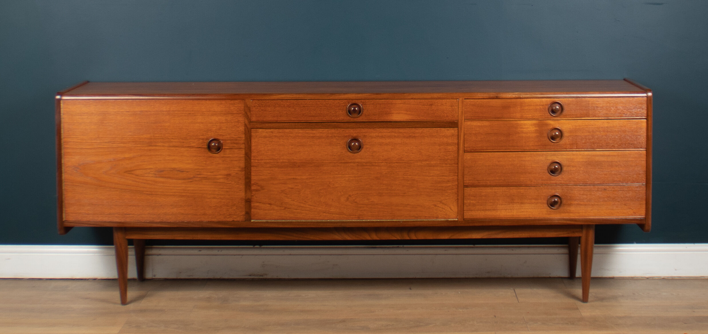 Teak 1960s Danish sideboard