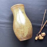 Grand vase en grès pyrité