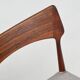 Bernhard Petersen dining chairs in rosewood by Christian Linnebergs, Denmark, 1960
