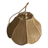 Rattan flower suspension