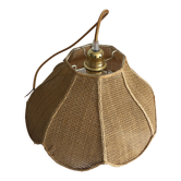 Rattan flower suspension