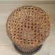Diabolo model vintage rattan stool