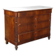 Commode ancienne Louis-Philippe en noyer XIXe siècle
