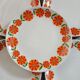 12 vintage dessert plates Moulin des Loups
