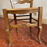 Paire de chaises en chêne