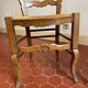 Pair of oak chairs