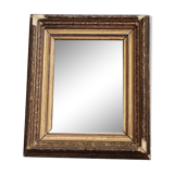 Barbizon-style gold leaf mirror