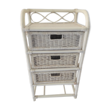 white rattan furniture