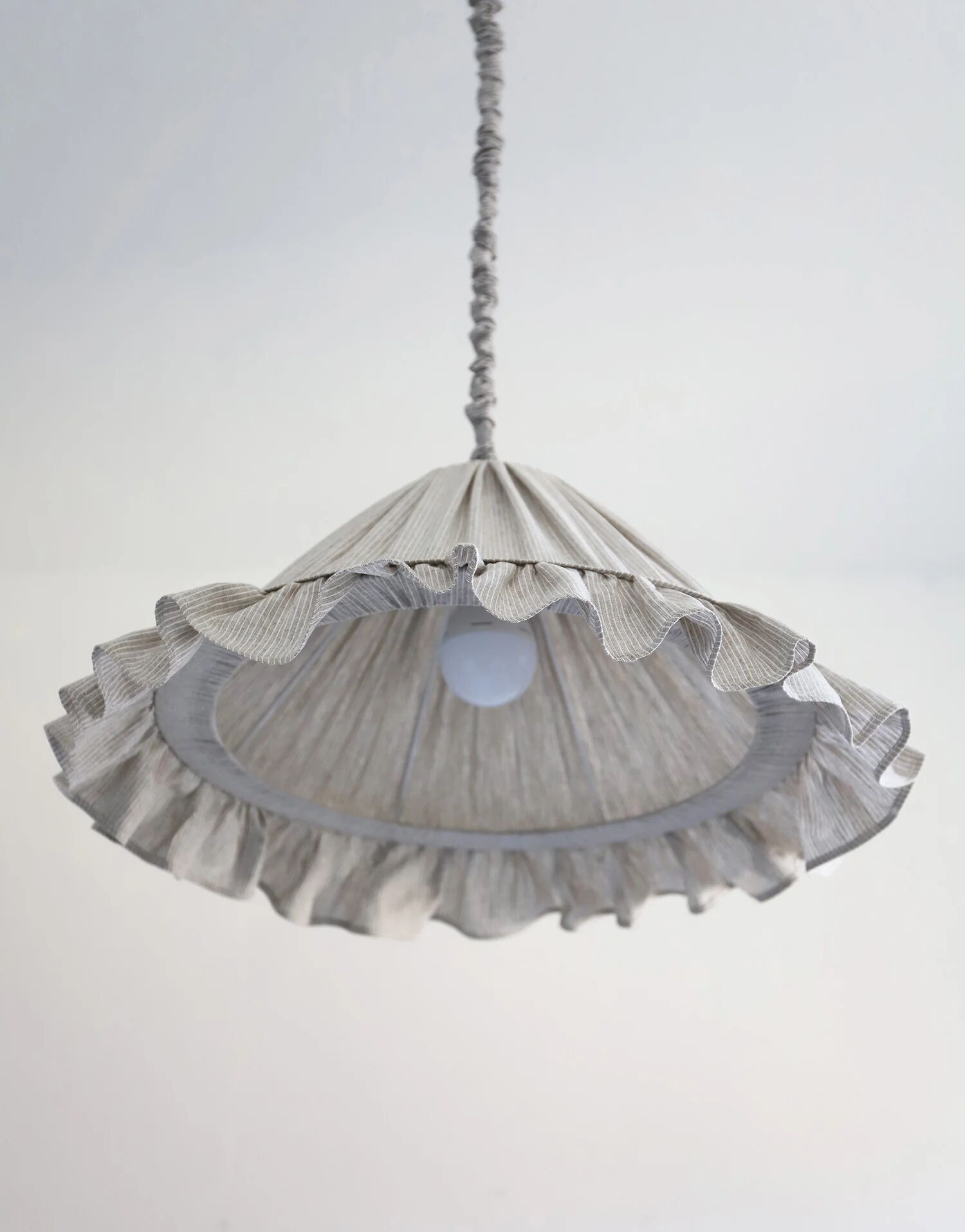 Suspension EMILIA — Fine Stripes Olive