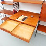String wall shelf by Kajsa & Nisse Strinning, 1950s