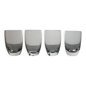 4 verres cristal Lalique