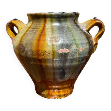 Jarre poterie en terre cuite années 1920