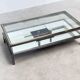 Rare Maison Jansen (attr.) sliding coffee table with bottle holder
