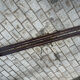 Vintage wooden skis pair L=193