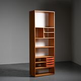 Wooden library by Pierre Guariche for Negroni, La Plagne, 1960s