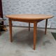 Danish oval table oval 160x120cm, 1975