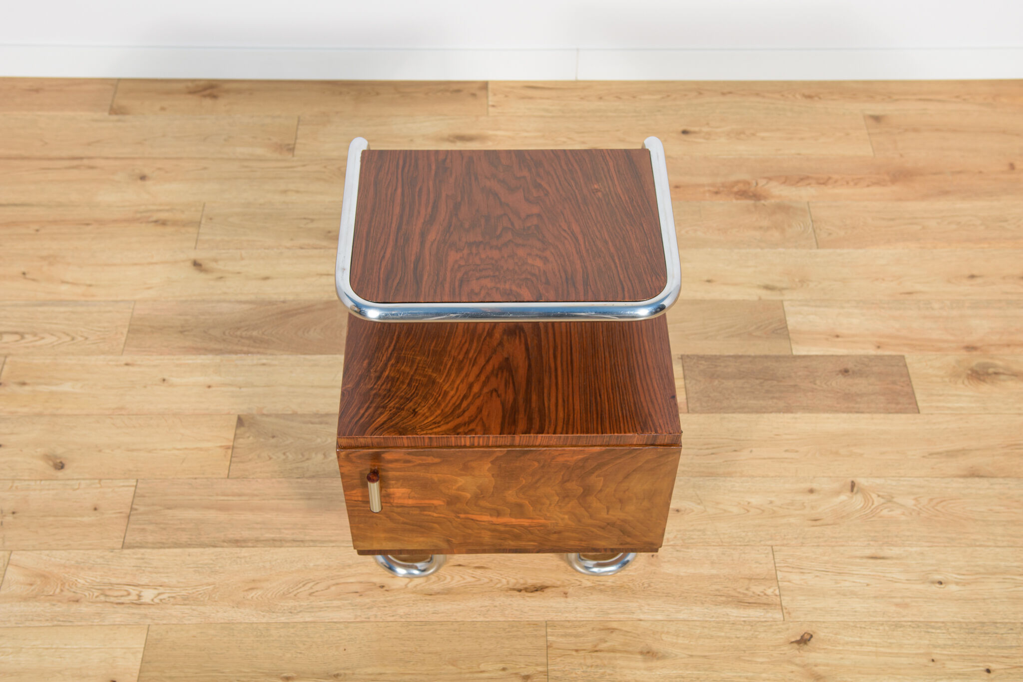 Mid-century nightstands Bauhaus from Mücke-Melder, 1930s, Czechoslovakia, set of 2