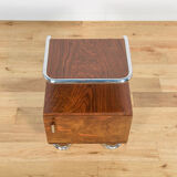 Mid-century nightstands Bauhaus from Mücke-Melder, 1930s, Czechoslovakia, set of 2