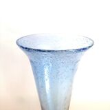 Biot bubble glass vase