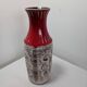 Vase Bay Keramik West Germany red vintage 70s - model 68/25