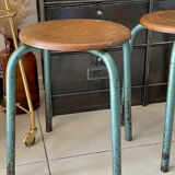 Pair of school stools