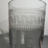 6 Greek-style aperitif wine glasses