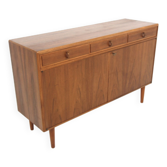 Scandinavian walnut sideboard, Bertil Fridhagen, Bodafors, Sweden, 1960