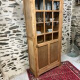 Vitrine parisienne ancienne décapée