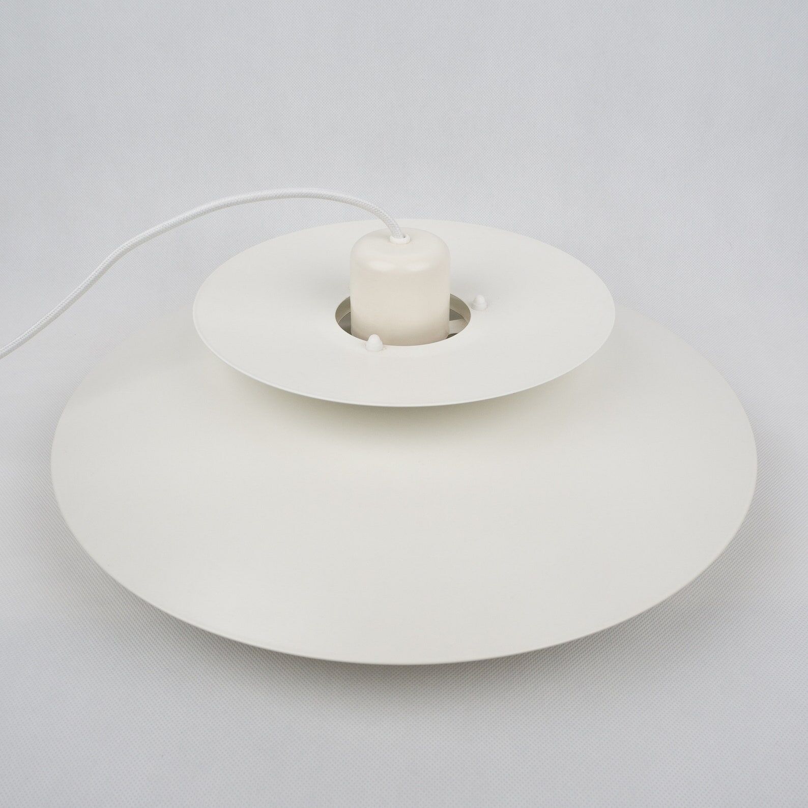 Danish vintage pendant light by E.S. Horn 1980s