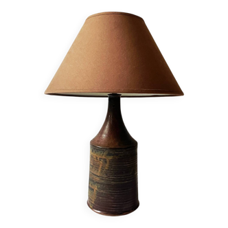 Ceramic - French stoneware table lamp, signed Blanot 1950