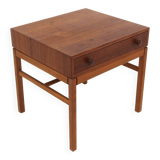 “Casino” teak bedside table, Engström & Myrstran, Sweden, 1960