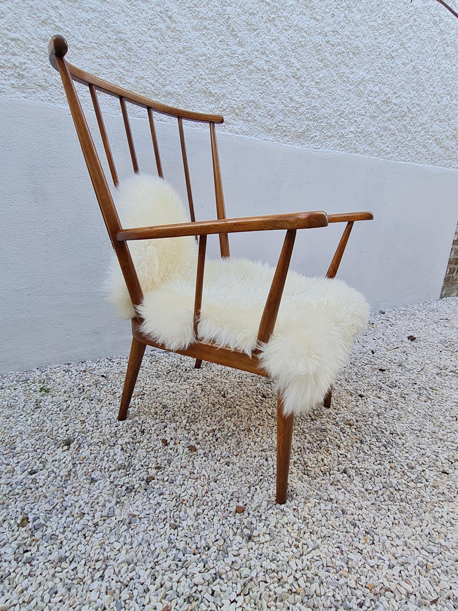 Baumann fan armchair