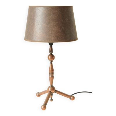 Lampe Tripode - Style Industriel - Cuivre Marron
