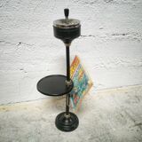 Standing ashtray with magazine holders