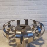 Jocelyne lamp bartered in steel. Seventies