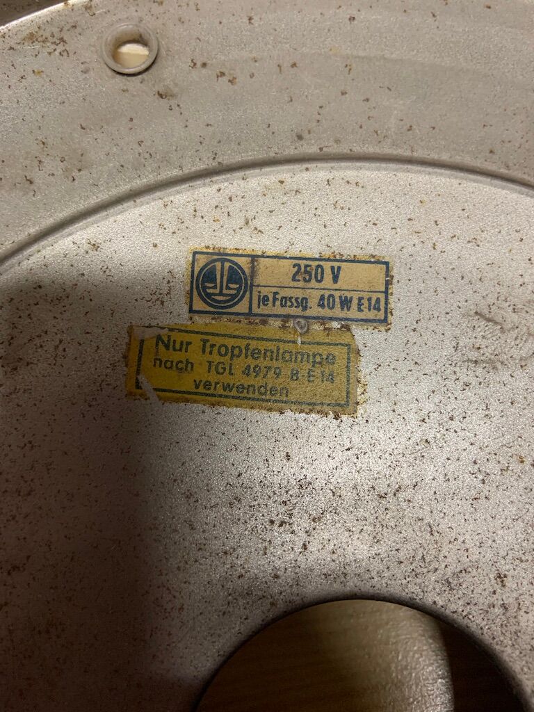 suspension chandelier 1969