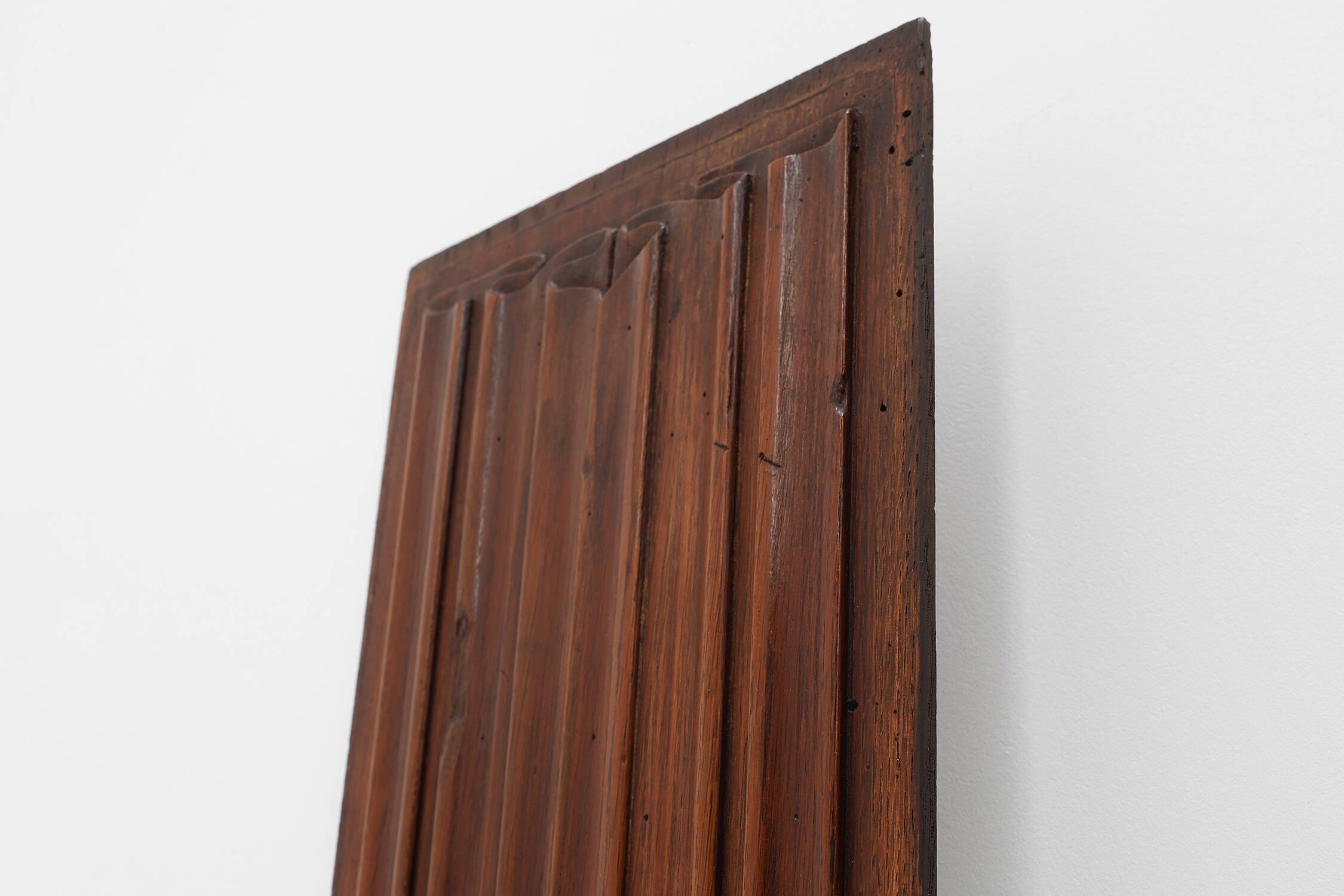 16th Century oak carved Gothic Panel, Belgium