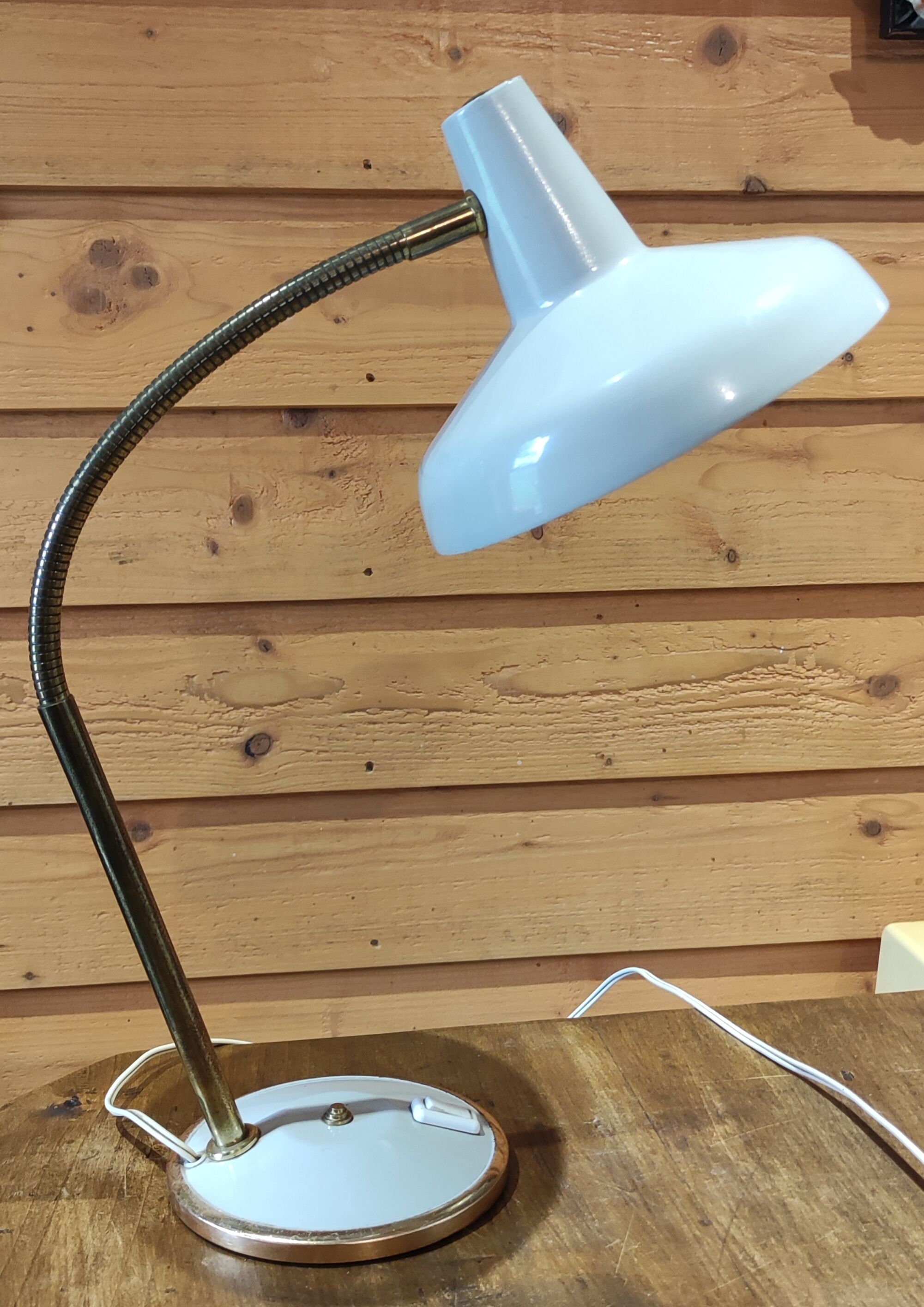 Vintage table lamp, Aluminor Nice France