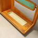 Meuble d’entrée avec console en verre années 1950