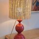 Lampe vintage année 1980 revisitée.