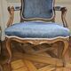 set of 4 Louis XV armchairs with queen's backs