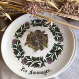 Gien cheese plates