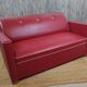 Vintage red sofa